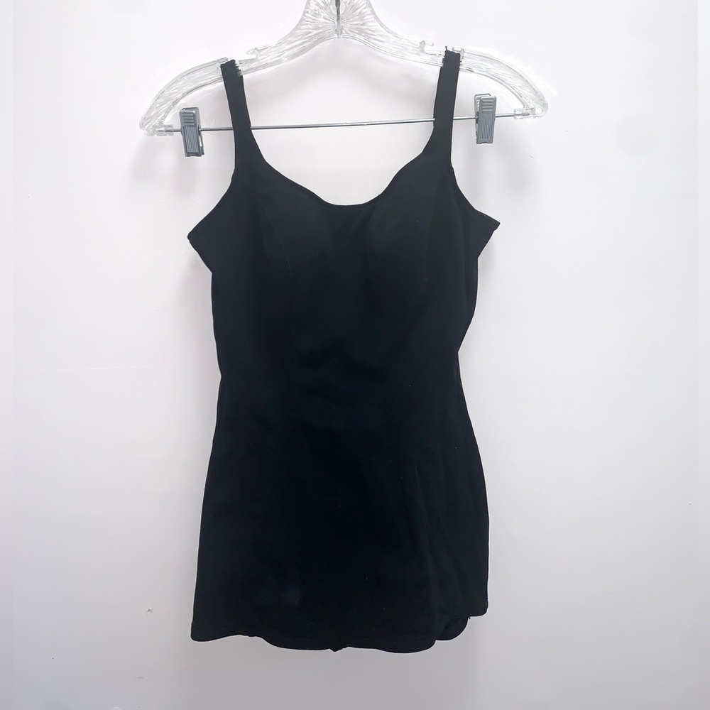 Vintage 1950's Part Of The Art Of Eve... Catalina Black Bathing Suit M/L Pinup